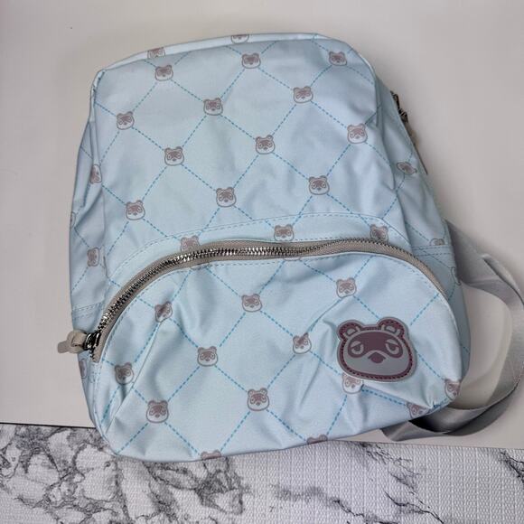 Animal Crossing New Horizons Mini Backpack Tom Nook Nintendo Switch Carrying Bag - Picture 6 of 9
